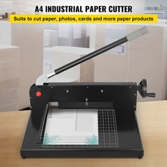VEVOR 12″ Paper Cutter Heavy Duty Guillotine Stack Paper Trimmer Metal Base A4