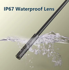 7.0MM TYPE-C Endoscope Camera IP67 Waterproof 6 LEDs Adjustable USB Android