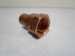 19 PC PCS 3/4″ C x 3/4″ 1/2” MNPT Copper Male Adapter Fittings Lead Free READ A