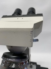 OMAX Binocular Compound Microscope w/ Mechanical Stage 4 With Camera. Read. Y4