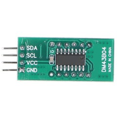 4 Digit 7 Segment Digital Tube Module LED Display Module I2C Interface DC