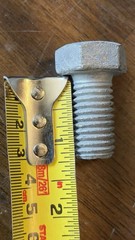 Lot Of 50 5/8″-11 X 1 1/4” Hex Bolts Grade 8 Gray Cap Screw