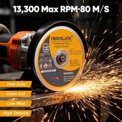 25-100x Cut Off Wheels 4-1/2″ Metal & Stainless Steel Angle Grinder Cutting Disc