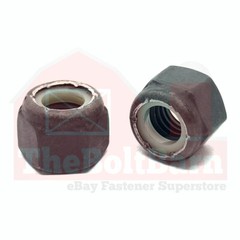3/8″-24 Grade 8 Nylon Insert Lock Nuts Phos & Oil Fine Thread (Pick Qty)