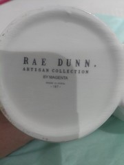 Rae Dunn Ceramic “Dream Create” Holder Desk Office Organizer EUC No Chip