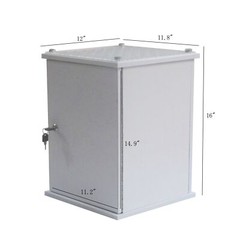 FixtureDisplays Ring Jewelry Display Stand Holds 49 Rings Bottom Storage15388