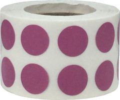 Circle Dot Stickers | 0.5″ Inch Round | 1,000 Pack | Pick One Color