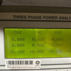 VOLTECH PM300 THREE PHASE POWER METER ANALYZER AB09/9213 100-120V / 220-240V 🎯