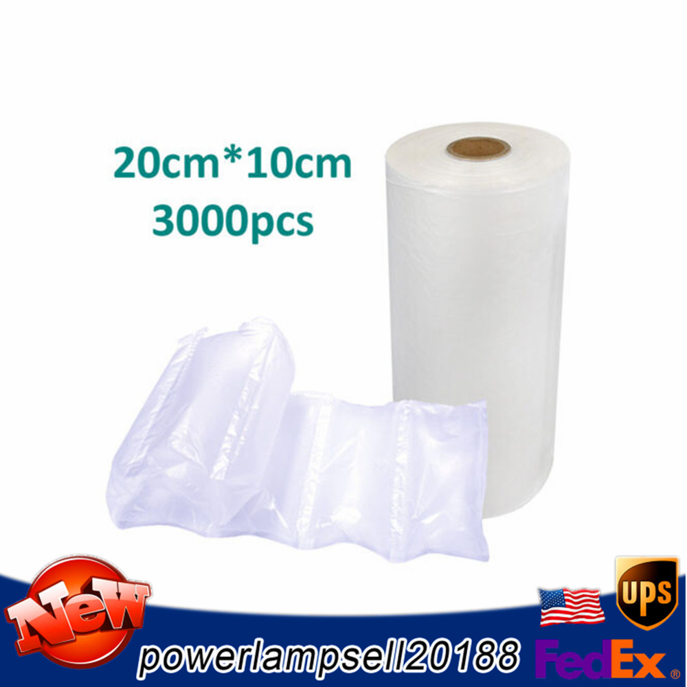 Air Pillow Cushion Filler Bag Roll Mini Air Packing Easi Machine 3000pc 20*10cm