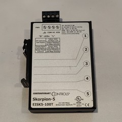 Contemporary Controls EISK5-100T Skorpion-5 Port Ethernet Switch STOCK L-366-C