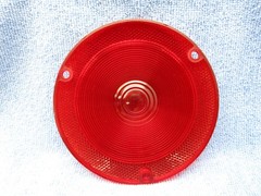 SATE-LITE 169 RED Tail Light Lamp Lens 5-1/8″ SAE-AIST-92-DOT