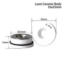 Raytools Laser Ceramic Holder Ring Original 28mm 32mm Ceramic Nozzle Holder
