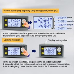 For Milwaukee 18V Li-ion Battery Portable Outdoor Adjustable DC Power Supply