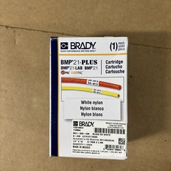 Brady M21750499 Label Tape – Black on White #T3