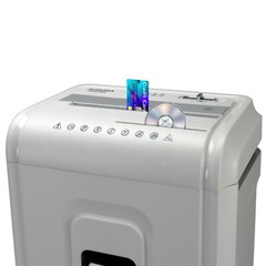 AU860MB Aurora High-Security 8-Sheet Micro-Cut Paper, CD/DVD Shredder