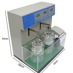 Disintegration Time Tester Double Cups Lab Detecting Instrument Automatic 600W
