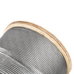 VEVOR T316 1/8″ 3/16″ Stainless Steel Cable 1×19 100/500/1000ft Wire Rope Cable