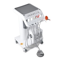 Dental Unit Chair Computer Controlled DC Motor/Portable Delivery Unit Cart B033