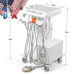 USA Dental Unit Chair Computer Controlled DC Motor /Portable Delivery Unit Cart