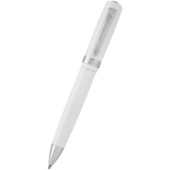 Kaweco Ballpoint Pen Student White Acrylic with Chrome Plated Barrel 10000171