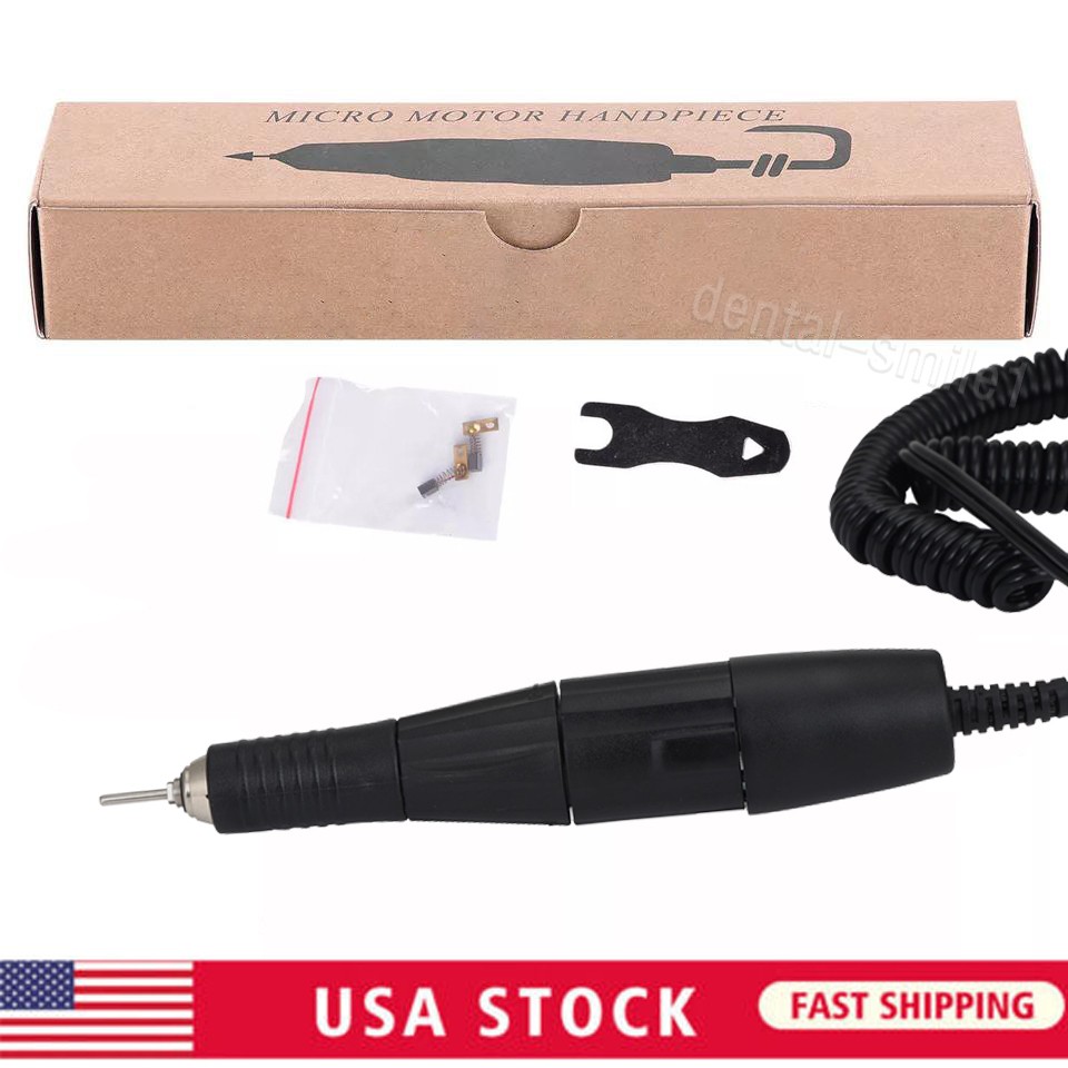Dental Lab Electric Micromotor Motor Fit Marathon Polishing Handpiece 35k Rpm