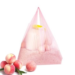 LazyMe T Shirt Bags, Pink Plastic Bags with 50 Count (Pack of 1),