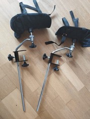 Leg holder for examination chair gyn set + holder for fixing ergonomic