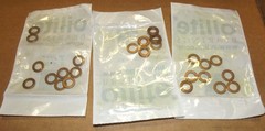 Oilite TT604-B Thrust Washer 3/8 in Bore, Bronze, SAE 841, 5/8 in OD x 0.062 in