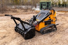 32” Forestry Mulcher Attachment for MINI Skid Steer Loader