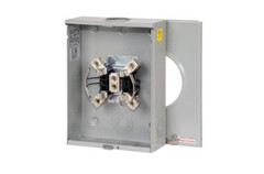 Eaton 200 Amp Meter Socket Ringless Over/Underground New No Bypass