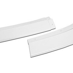 Front Bumper Lip Spoiler ABS Painted White 2015-2023 Dodge Challenger SXT