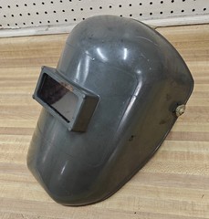 Vintage Fibre Metal Welding Helmet Mask Face Shield Model 910 USA Thermoplastic