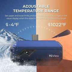 TOPDON TC001 256×192 Pixels Thermal Thermal Imaging Infrared Camera for Android
