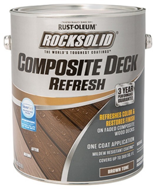 Rust-Oleum 350060 RockSolid Brown Tone Deck Refresh 1 gal