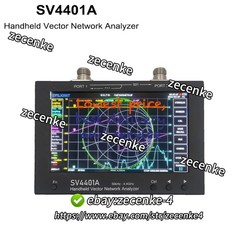 SV4401A 50KHz-4.4GHz VNA Vector Network Analyzer 100DB Dynamic 7 Inch Touch LCD#