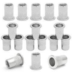20PCS 5/16″-18 Stainless Steel Threaded Insert Rivet Nut, 5/16-18UNC Rivnuts …