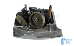 BERKEL SLICER SHARPENER ASSEMBLY AND COVER, POLISHED ALUMINUM FOR MODELS 909E,