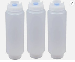 – 16 oz Squeeze Bottle 3-Pack