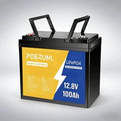 12V 100Ah LiFePO4 Lithium Battery 8000+ Deep Cycle For RV Marine Solar Off-grid