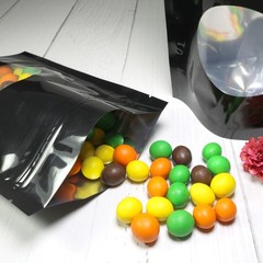 14g Heat-Sealable Stand-Up Bags-Custom Pouch with Clear Window for Candy&Treats