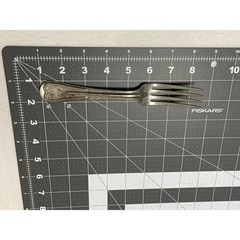Vintage US Stamped Military Fork Mess Hall Silco Stainless 8″ Long