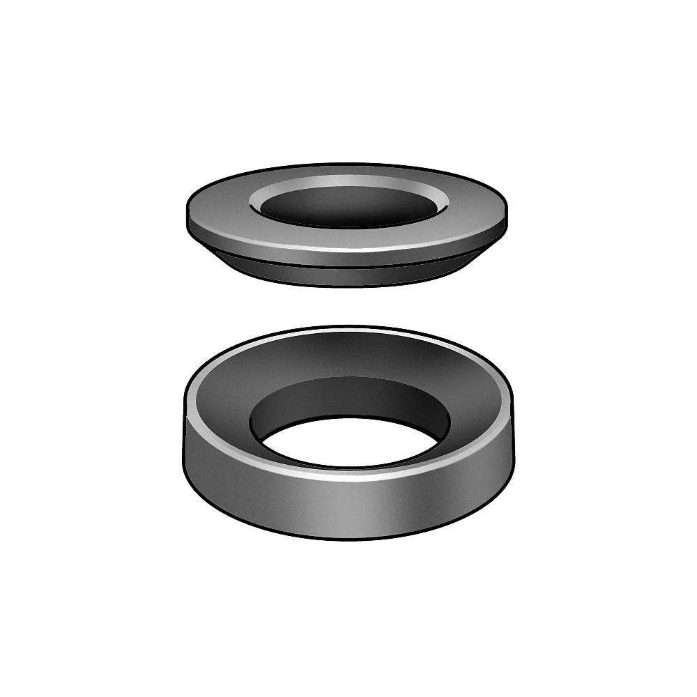 GRAINGER APPROVED Z9525SET SphrWshr,SStl,M10,21×6.5mm,1PK 5TA11