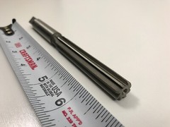 9/16″ BEARD Carbon Steel Hand Reamer Straight Flute Made in USA