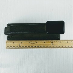 Desk stapler heavy duty front load Bostitch B5 vintage textured finish black
