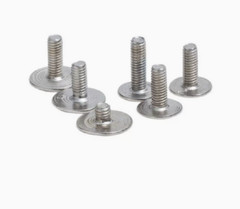 25pc M2 M2.5 M3 M4 Laptop Computer Thin Flat Extra Big Large Head Screw