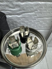 TEMCo 60/7.5 MFD uF Dual Run Capacitor 370 440 vac Volts AC Motor HVAC 60+7.5