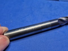 Garr Tool 20747 1/2″ X 4″ X 1″ X .060″ C/R Carbide End Mill *TiALN*