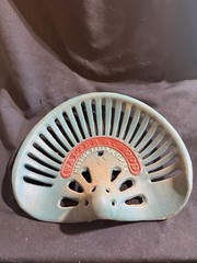 #27 CAST IRON Tractor Implement Seat WALTER A WOOD Hoosick Falls New York USA