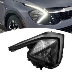 2022-2024 Kia Sportage LED Headlight Right Passenger Black Housing 92102-DW000