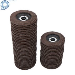 50 Pcs 4-1/2″ X 7/8″ Premium Zirconia Flap Disc Sanding Grinding 40 Grit Grey